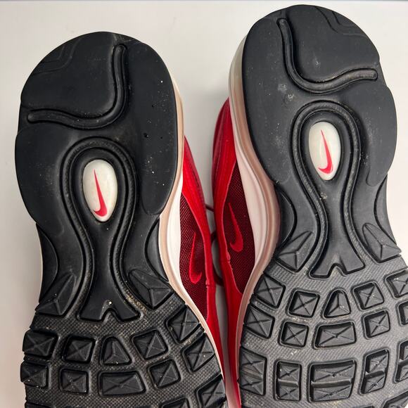 Nike Air Max 97 University Red Lace Up Running Shoe Womens Size 7.5 CQ9896-600 - Picture 13 of 15